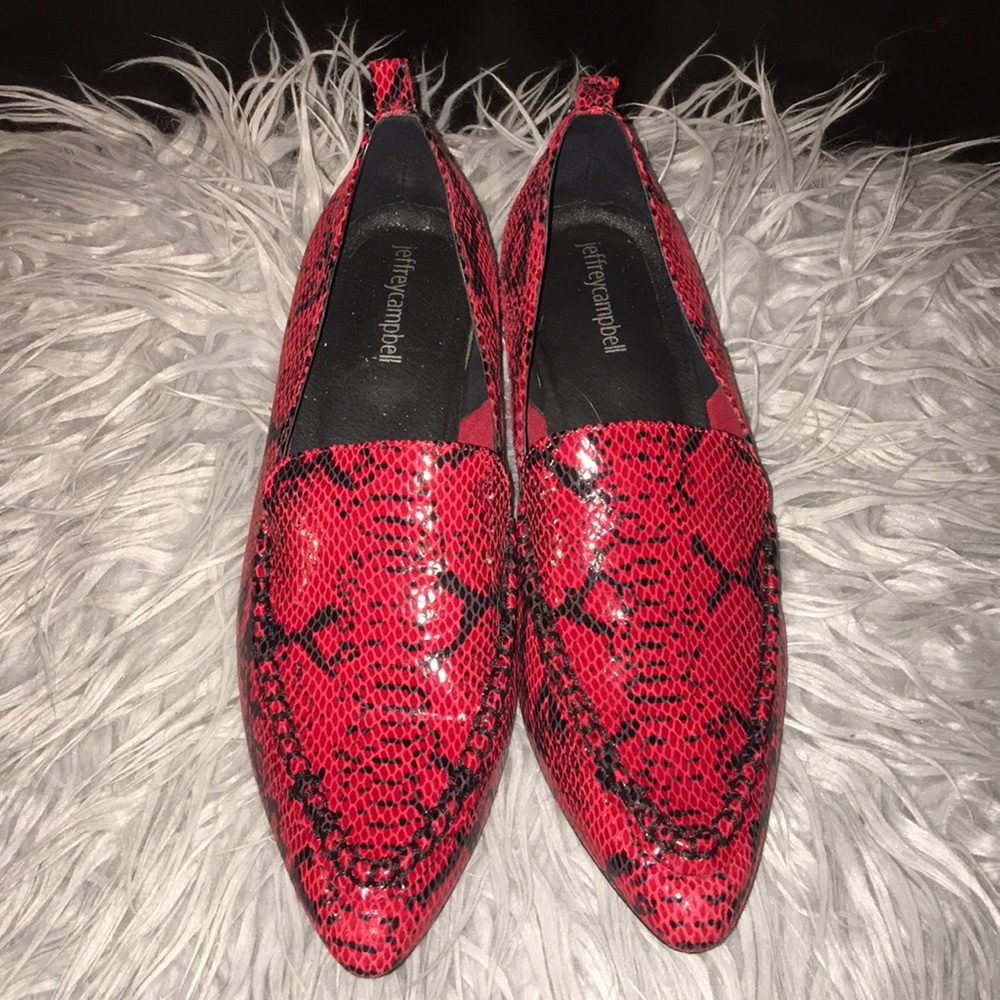 Jeffery Campbell Leather Loafers